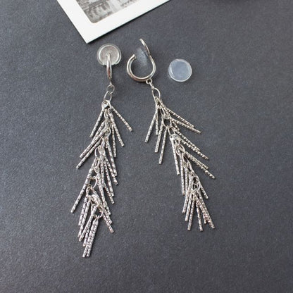 Clip-On Fringed / Drop Earring