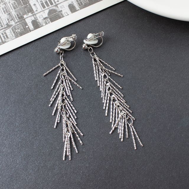 Clip-On Fringed / Drop Earring