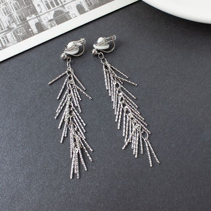 Clip-On Fringed / Drop Earring