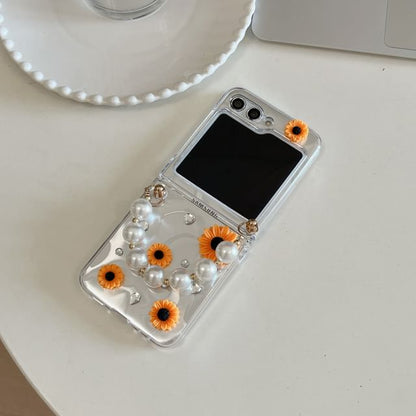 Case Phone Sunflower Strap / Set