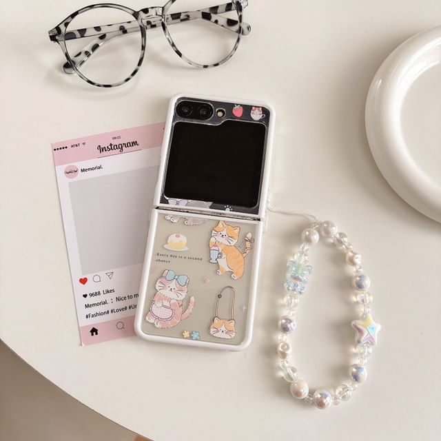 Strap Case Print / Phone Set Cat