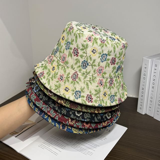 Bucket Floral Hat