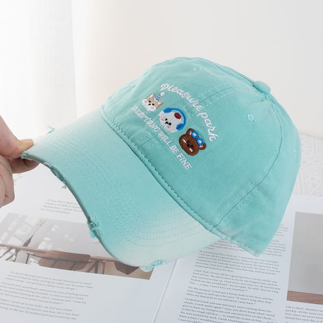Cap Baseball Embroidered Cartoon