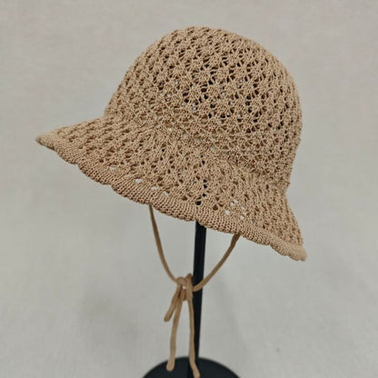 Plain Knit Cloche Hat