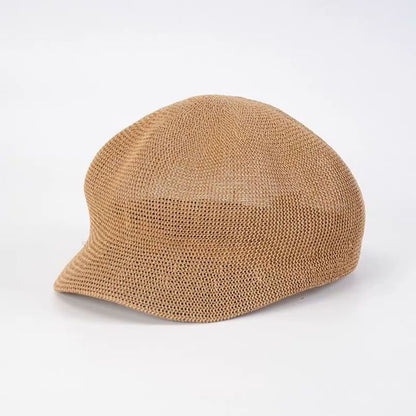 Straw Plain Beret