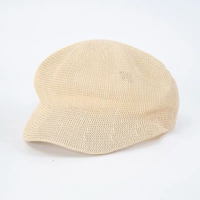 Straw Plain Beret
