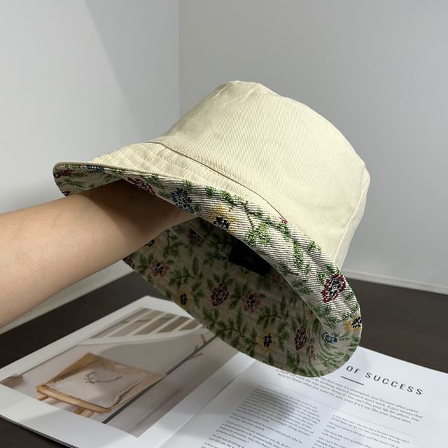 Bucket Floral Hat