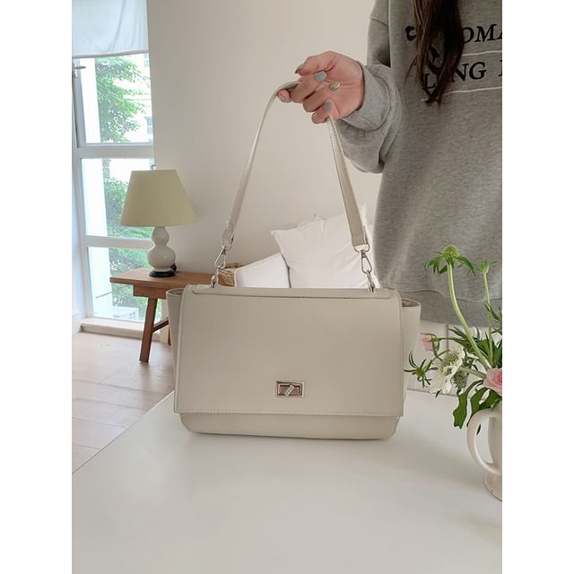 Satchel Leather Faux Bag