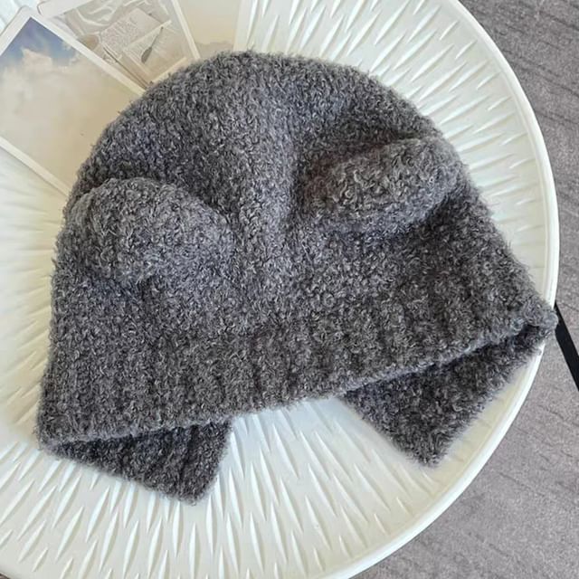 Trapper Hat Designs) Ear Knit Bear (Various