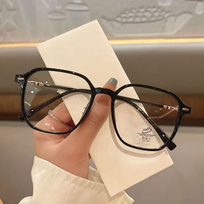 Geometric Blue Blocking Glasses Light