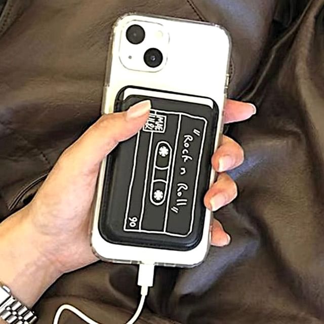 Case / Magnetic Phone MagSafe) Cassette (Compatible with Card