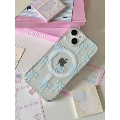Compatible Set Case iPhone Magsafe Bow Card / Print