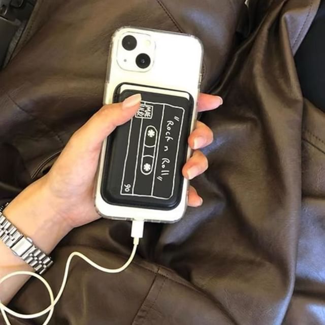 Case / Magnetic Phone MagSafe) Cassette (Compatible with Card