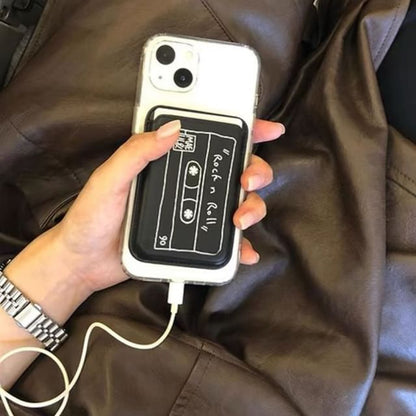 Case / Magnetic Phone MagSafe) Cassette (Compatible with Card