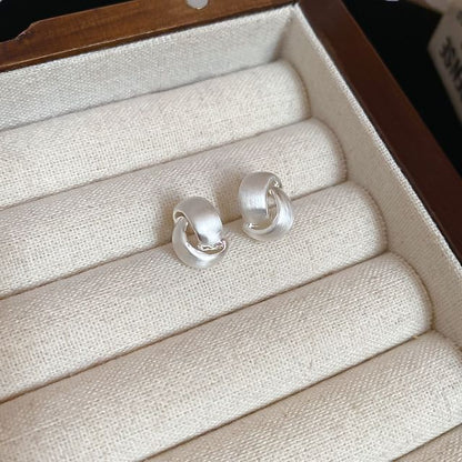 Layered Earring Stud