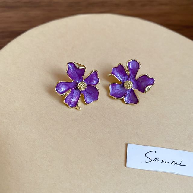 Flower Earring Stud