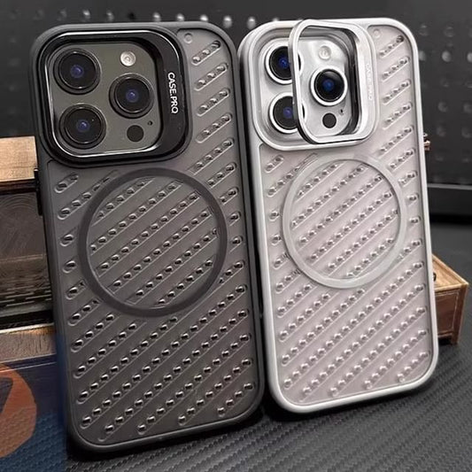 Magnetic MagSafe) Case (Compatible iPhone Perforated with