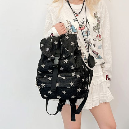Backpack Star Flap Print