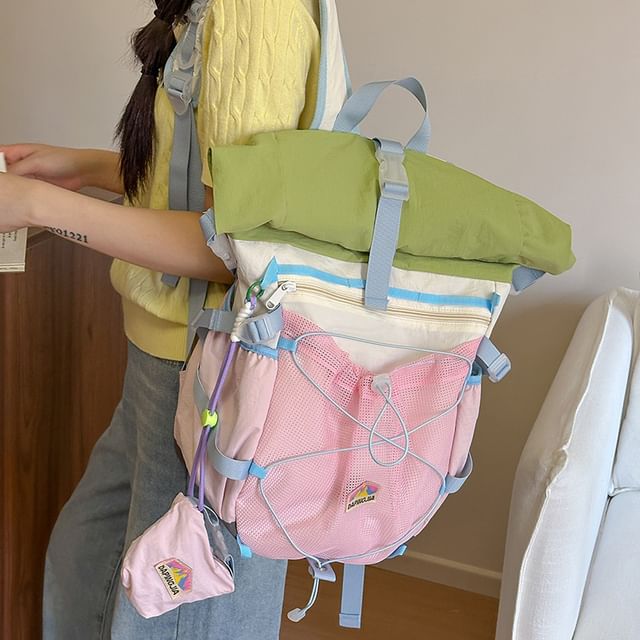 Backpack Color Zip Block