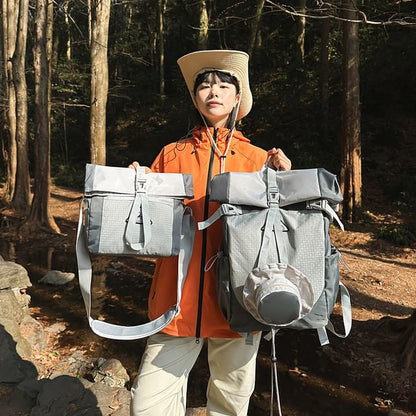 Crossbody Backpack Tone Two Flap / Bag