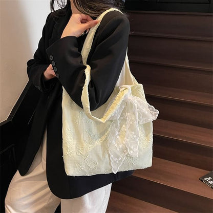 Tote Floral Bag Embroidered