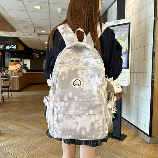 Zip Tie-Dye Backpack