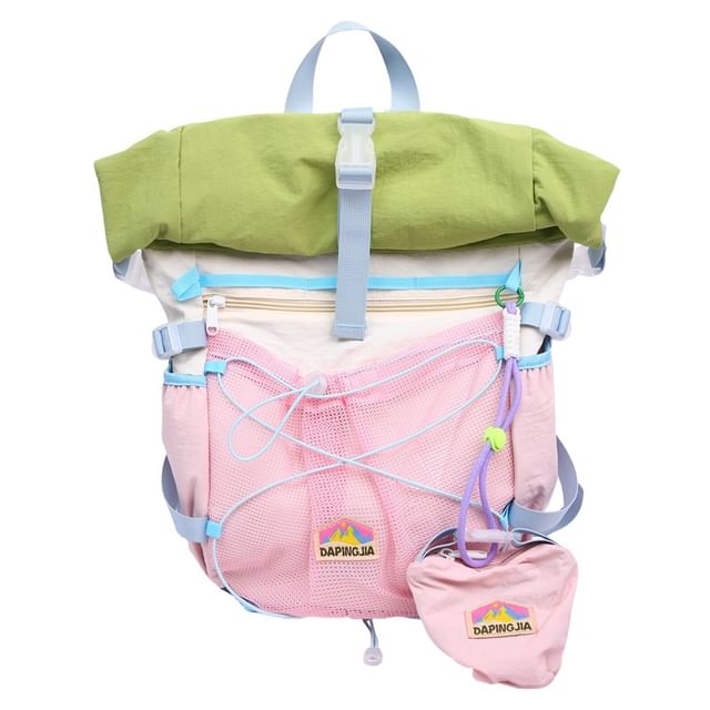Backpack Color Zip Block