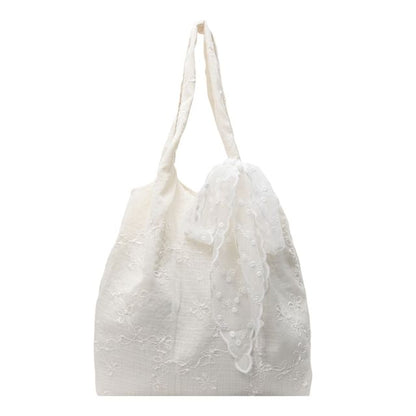 Tote Floral Bag Embroidered