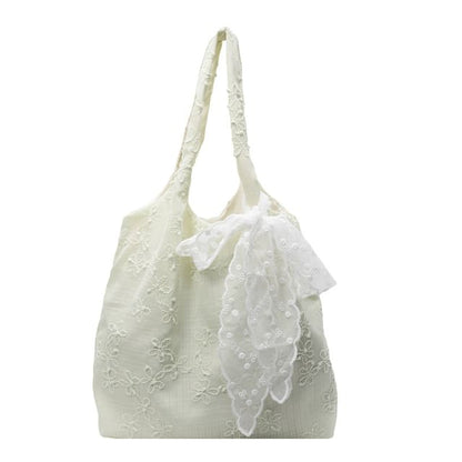 Tote Floral Bag Embroidered