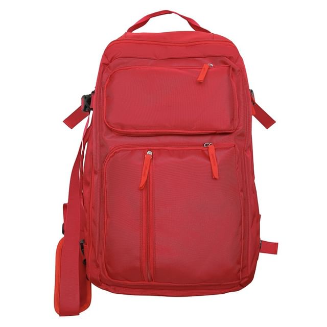 Lettering Zip Backpack