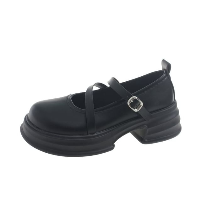 Platform Mary Shoes Jane