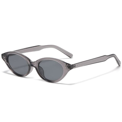 Oval Translucent Sunglasses