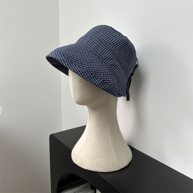Plaid Hat Bucket