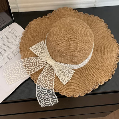Sun Lace Hat Straw