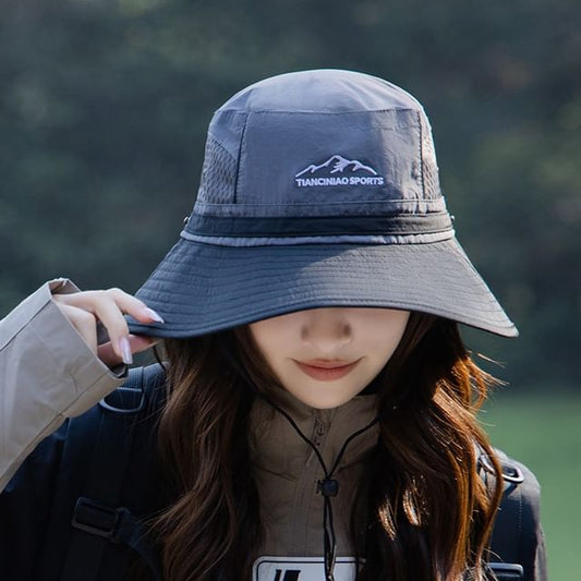 Panel Embroidered Boonie Hat