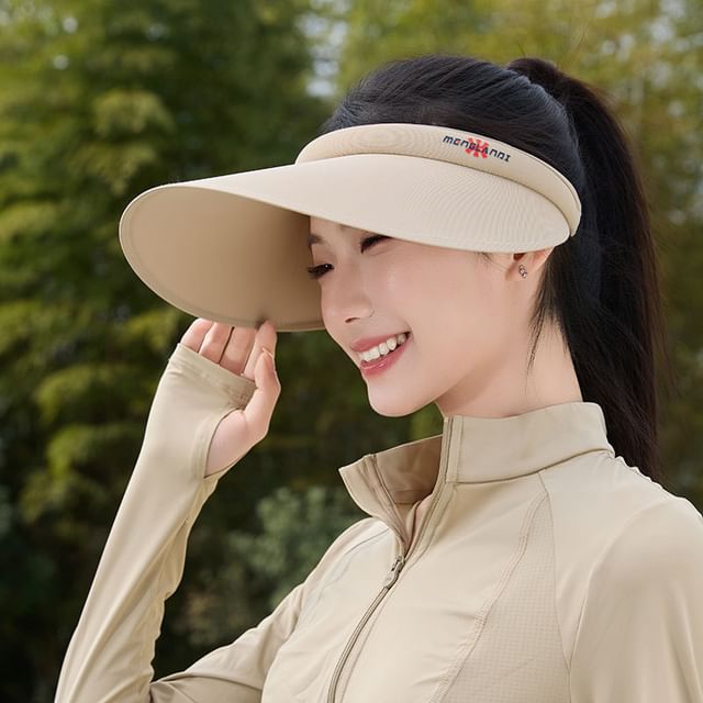 Wide Brim Visor Plain