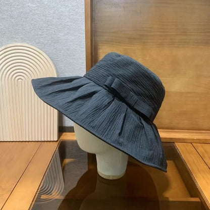 Bow Hat Sun Plain
