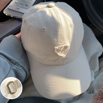 Lettering Cap Applique Baseball