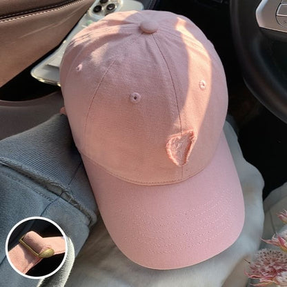 Lettering Cap Applique Baseball