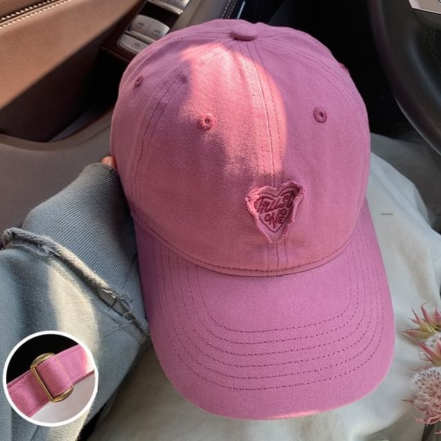 Lettering Cap Applique Baseball