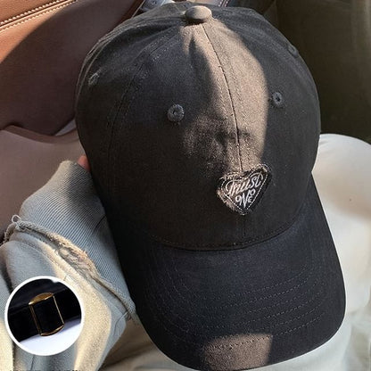 Lettering Cap Applique Baseball