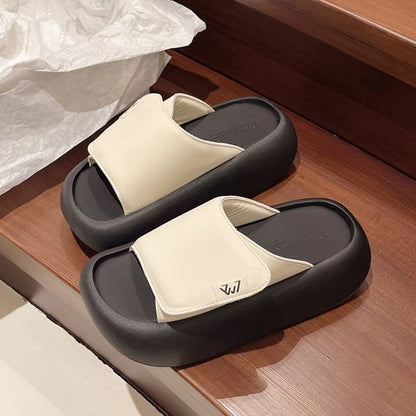 Strap Sandals Adhesive Platform