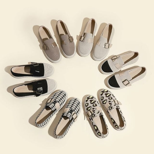 Slip-Ons Platform Buckled