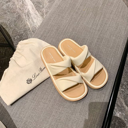 Sandals Double-Strap Slide
