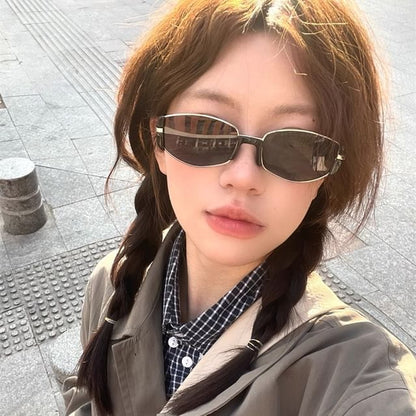 Sunglasses Rectangular Plain