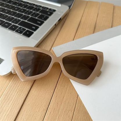 Cat-Eye Oversized Sunglasses