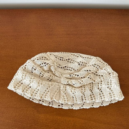Lace Beanie Slouch