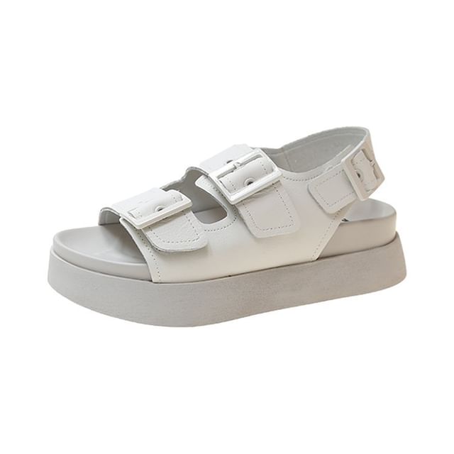 Sandals Platform Buckled