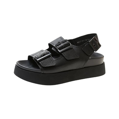 Sandals Platform Buckled