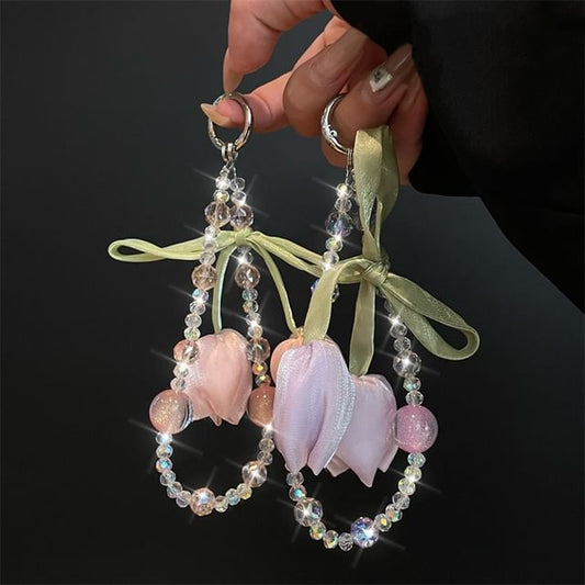 Phone Flower Pad Lanyard with